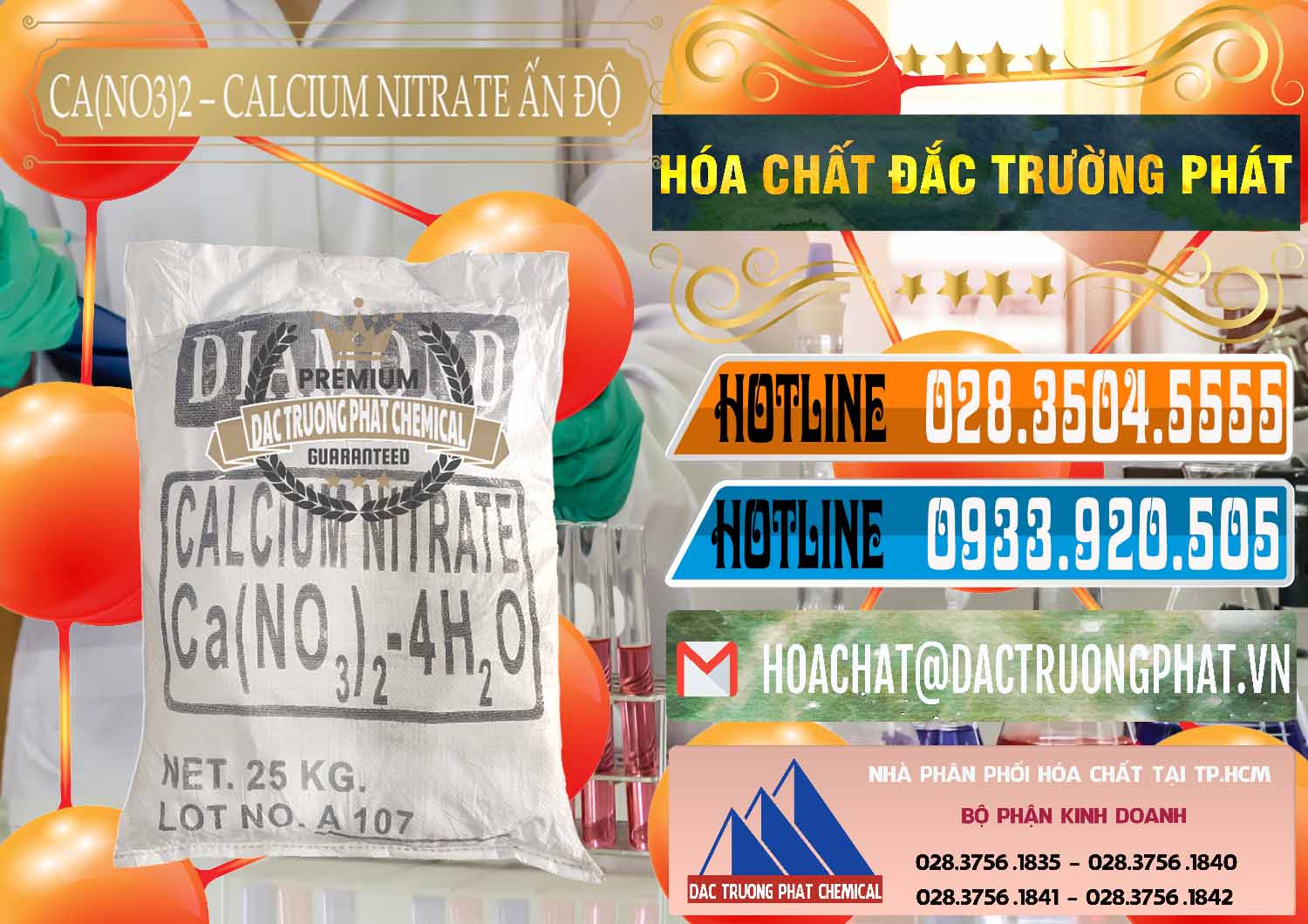 Cty bán — phân phối Canxi Nitrat Powder - Muối Ca(NO3)2 99% Ấn Độ India Chuyên cung cấp - bán CA(NO3)2 – Calcium Nitrate Ấn Độ India - 0038 - Cty chuyên cung cấp ( nhập khẩu ) hóa chất tại TP.HCM - stmp.net