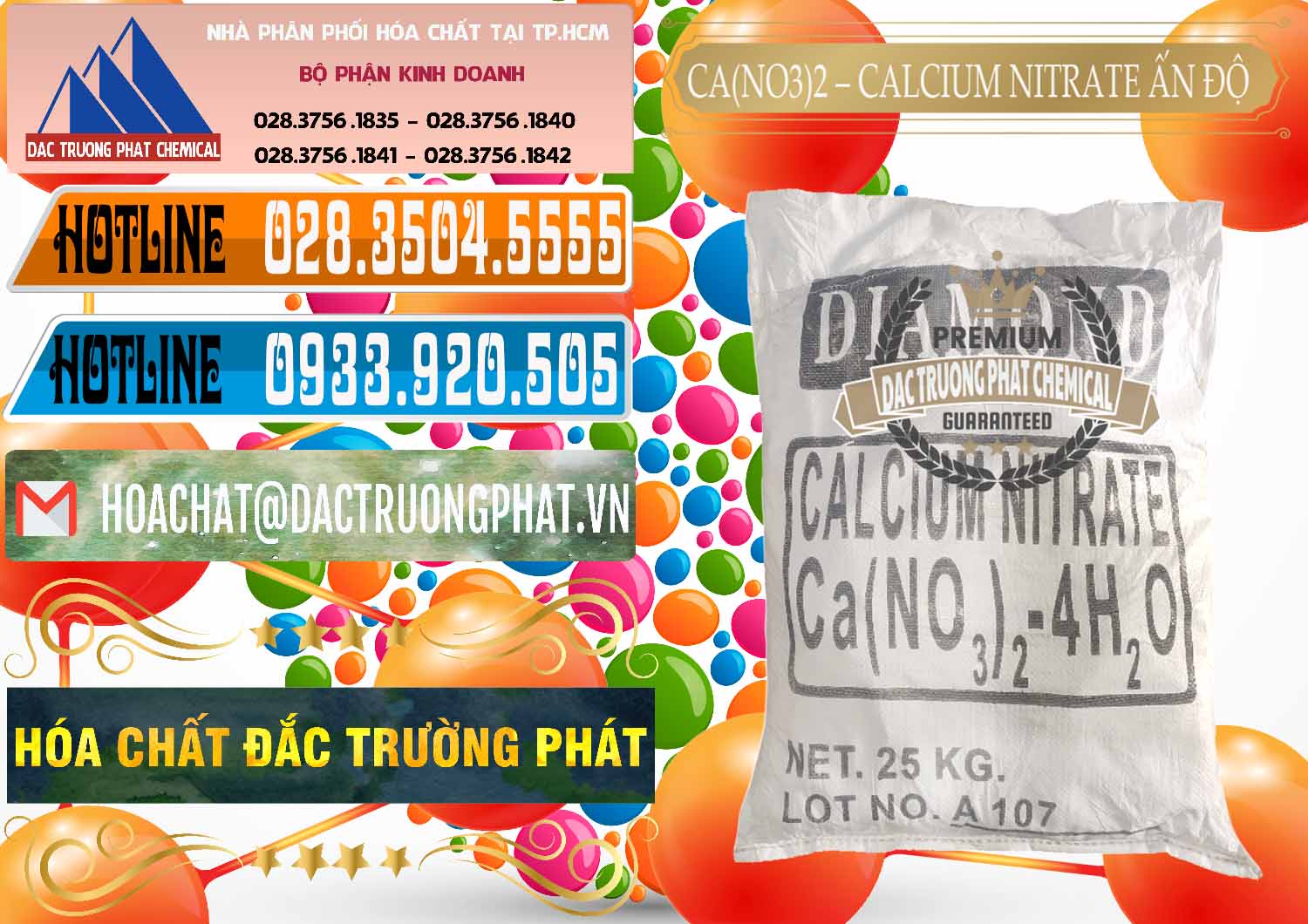 Đơn vị chuyên phân phối « bán Nitrat Canxi * Muối Calcium Nitrate 99% Ấn Độ India Nơi chuyên bán - cung ứng CA(NO3)2 – Calcium Nitrate Ấn Độ India - 0038 - Công ty phân phối & cung ứng hóa chất tại TP.HCM - stmp.net