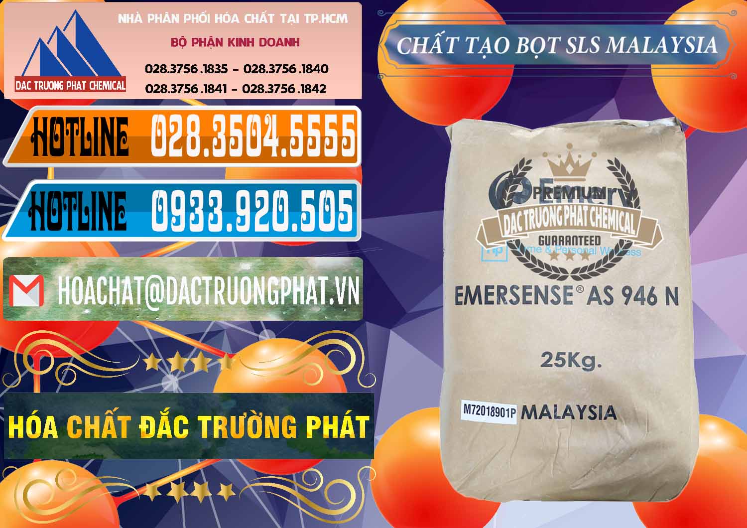 Cty bán ( phân phối ) Chất Tạo Bọt SLS Emery - Emersense AS 946N Mã Lai Malaysia - 0423 - Nhà cung ứng và phân phối hóa chất tại TP.HCM - stmp.net