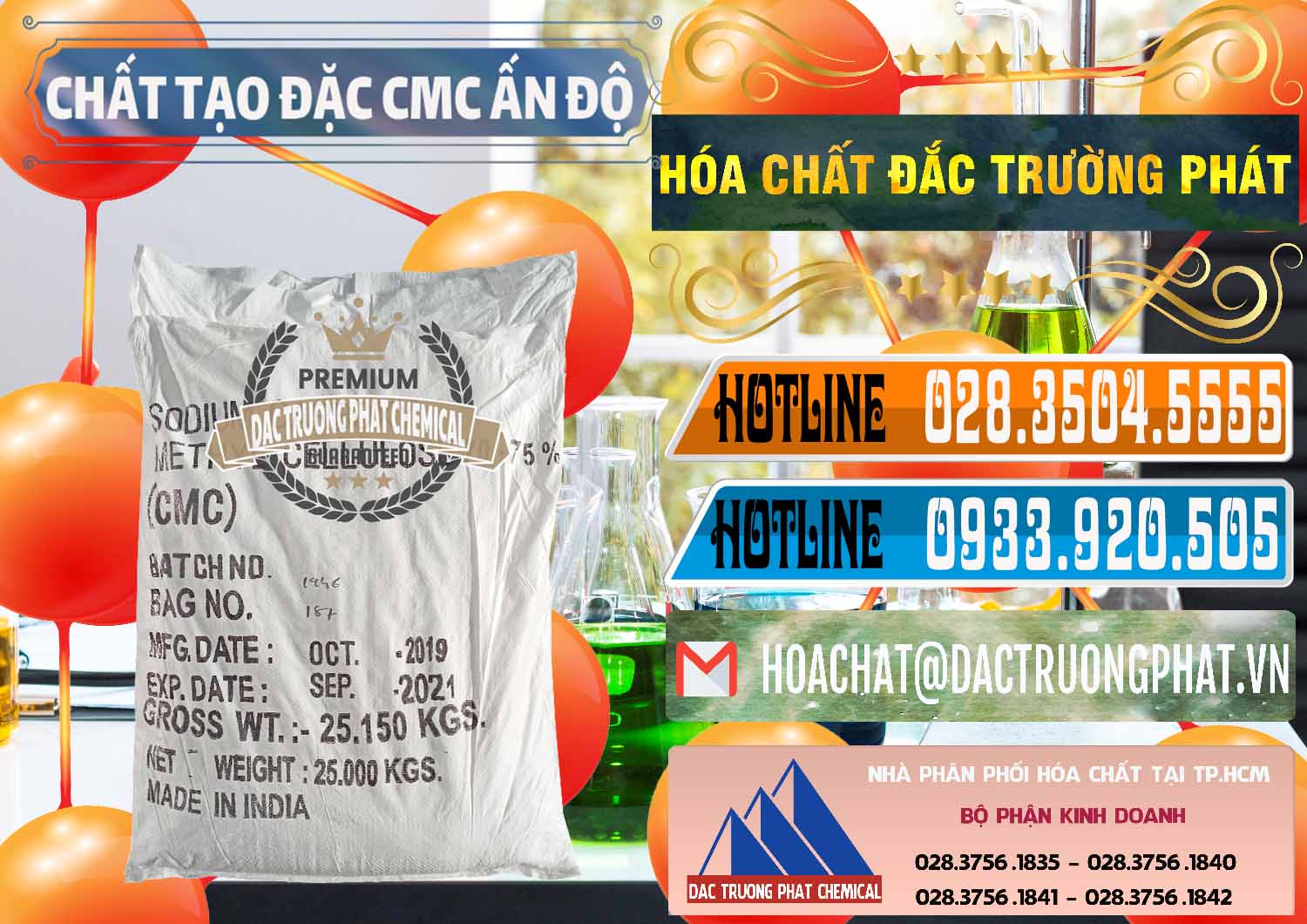 Nơi chuyên nhập khẩu & bán Chất Tạo Đặc CMC - Carboxyl Methyl Cellulose Ấn Độ India - 0044 - Công ty cung cấp & nhập khẩu hóa chất tại TP.HCM - stmp.net