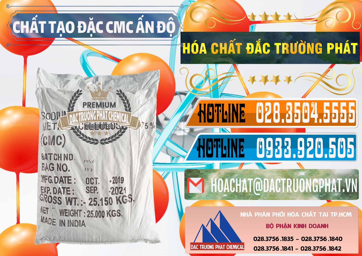 Công ty bán & phân phối Chất Tạo Đặc CMC - Carboxyl Methyl Cellulose Ấn Độ India - 0044 - Đơn vị nhập khẩu - cung cấp hóa chất tại TP.HCM - stmp.net