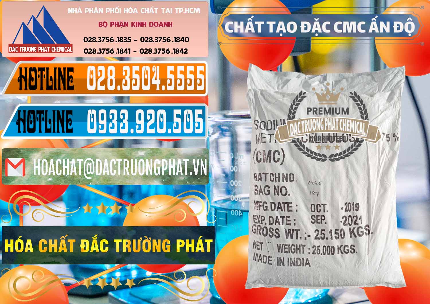 Công ty cung ứng _ bán Chất Tạo Đặc CMC - Carboxyl Methyl Cellulose Ấn Độ India - 0044 - Nhà cung ứng & phân phối hóa chất tại TP.HCM - stmp.net