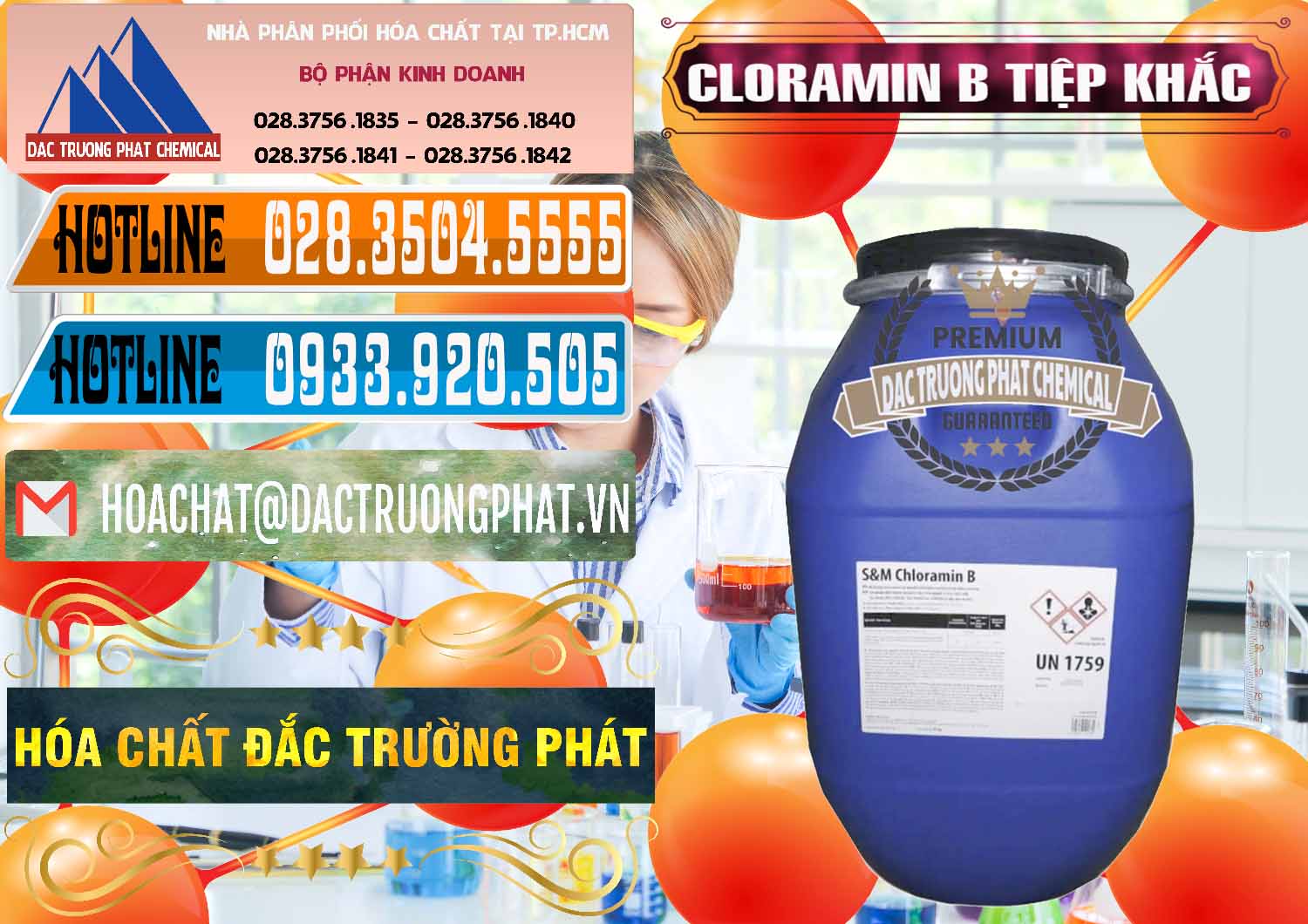 Đơn vị chuyên cung ứng ( bán ) Cloramin B Cộng Hòa Séc Tiệp Khắc Czech Republic - 0299 - Công ty kinh doanh _ phân phối hóa chất tại TP.HCM - stmp.net