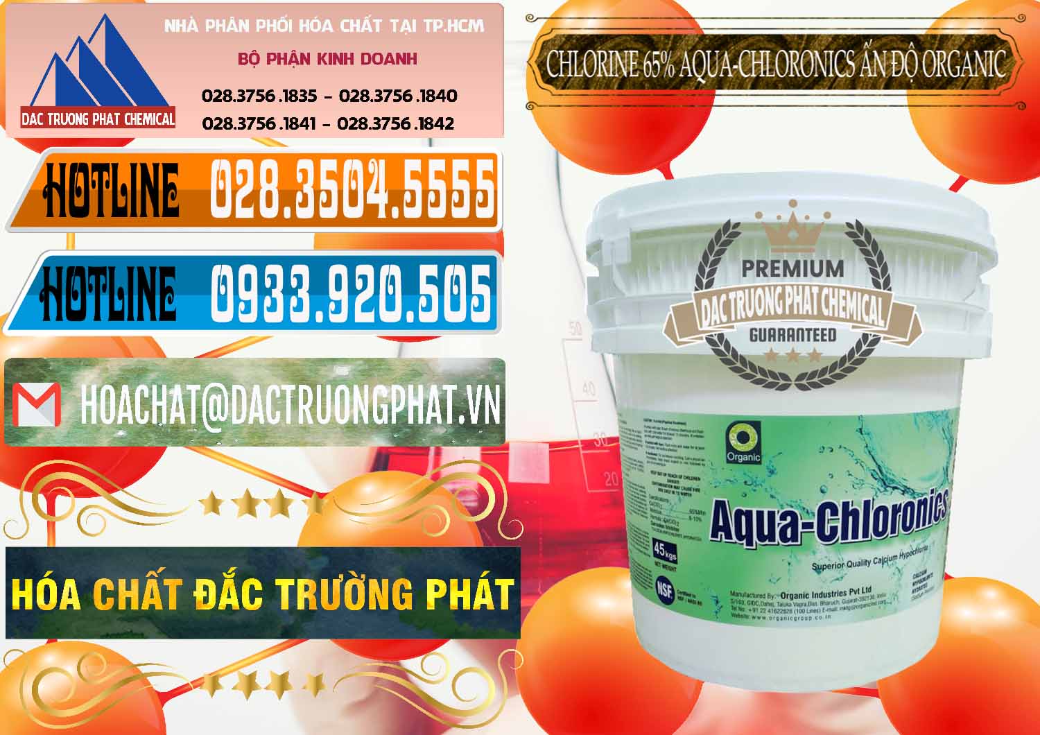 Đơn vị chuyên bán _ phân phối Chlorine – Clorin 65% Aqua-Chloronics Ấn Độ Organic India - 0210 - Công ty chuyên cung cấp _ nhập khẩu hóa chất tại TP.HCM - stmp.net