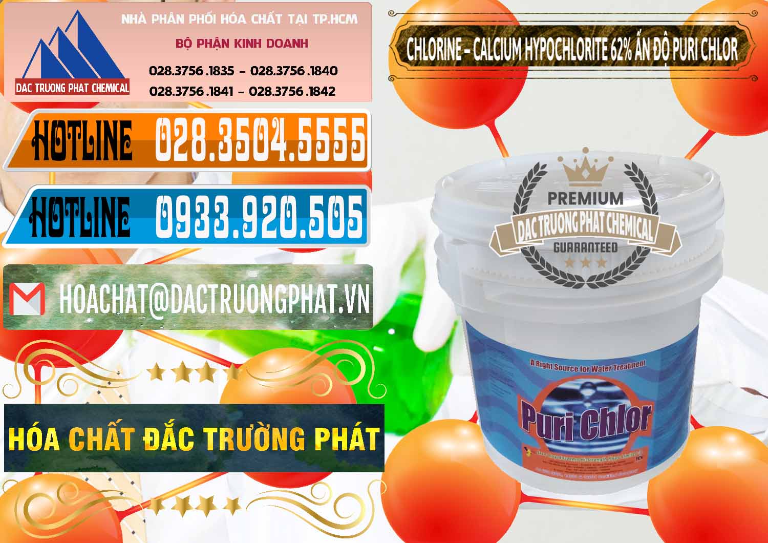 Cty phân phối & bán Chlorine – Clorin 62% Puri Chlo Ấn Độ India - 0052 - Công ty cung cấp ( phân phối ) hóa chất tại TP.HCM - stmp.net