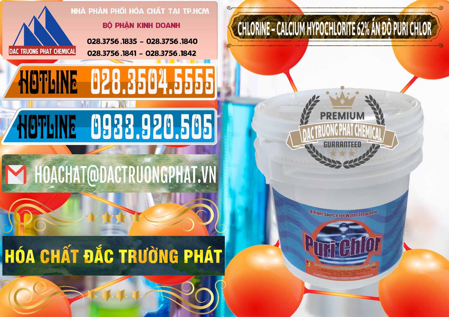Đơn vị chuyên bán - cung ứng Chlorine – Clorin 62% Puri Chlo Ấn Độ India - 0052 - Cty kinh doanh ( phân phối ) hóa chất tại TP.HCM - stmp.net