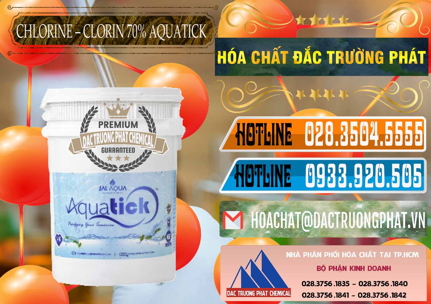 Đơn vị chuyên bán & phân phối Chlorine – Clorin 70% Aquatick Thùng Cao Jal Aqua Ấn Độ India - 0237 - Cty chuyên phân phối ( bán ) hóa chất tại TP.HCM - stmp.net
