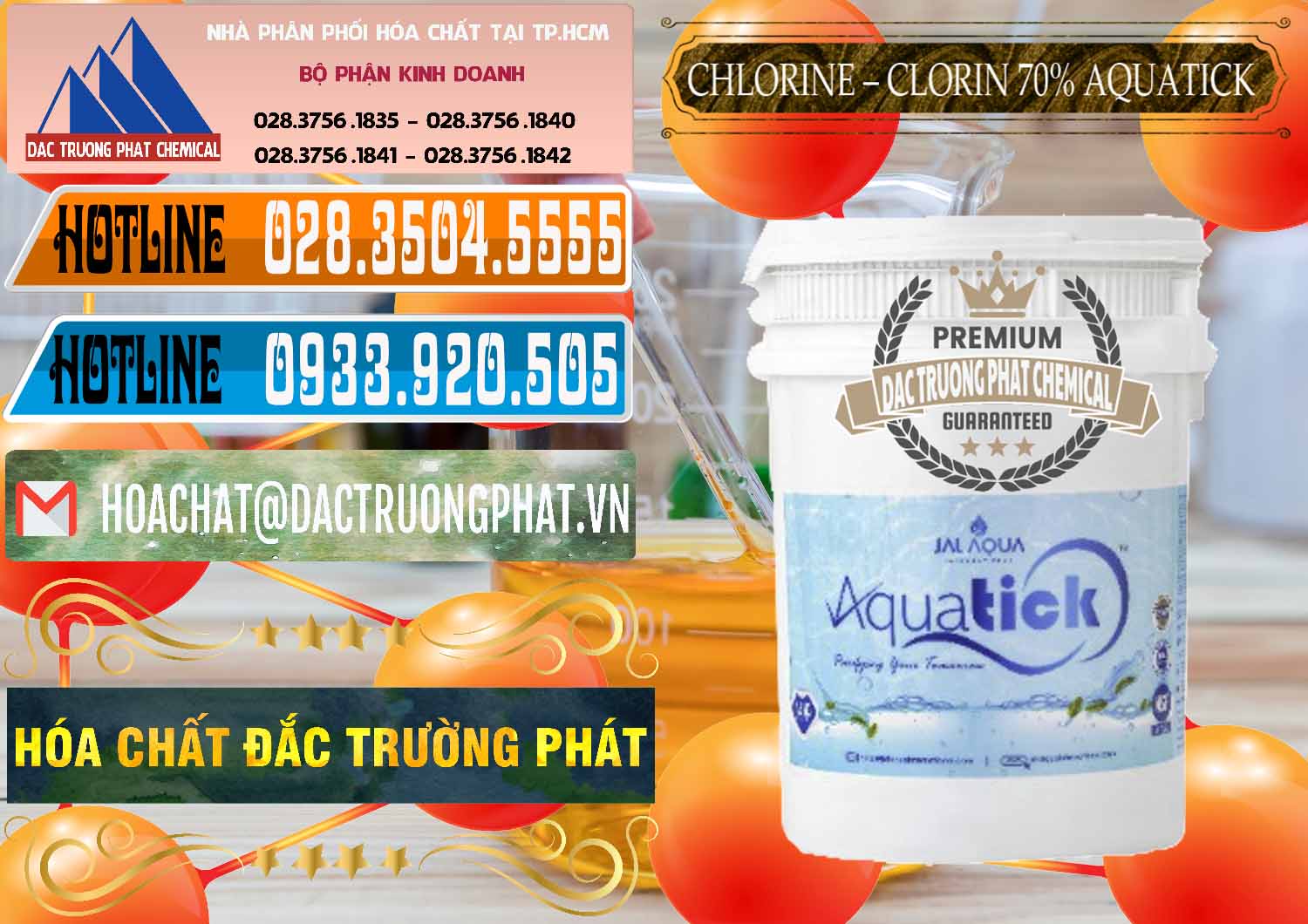 Công ty cung cấp _ bán Chlorine – Clorin 70% Aquatick Thùng Cao Jal Aqua Ấn Độ India - 0237 - Cty chuyên nhập khẩu & phân phối hóa chất tại TP.HCM - stmp.net