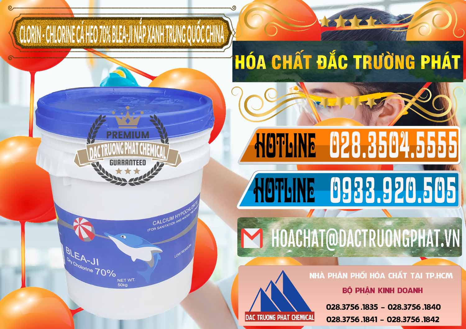 Nơi bán và cung cấp Clorin - Chlorine Cá Heo 70% Cá Heo Blea-Ji Thùng Tròn Nắp Xanh Trung Quốc China - 0208 - Cung cấp ( bán ) hóa chất tại TP.HCM - stmp.net