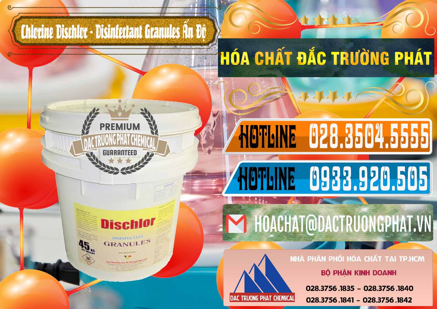Nơi chuyên bán ( cung ứng ) Chlorine – Clorin 70% Dischlor - Disinfectant Granules Ấn Độ India - 0248 - Nơi bán & cung cấp hóa chất tại TP.HCM - stmp.net