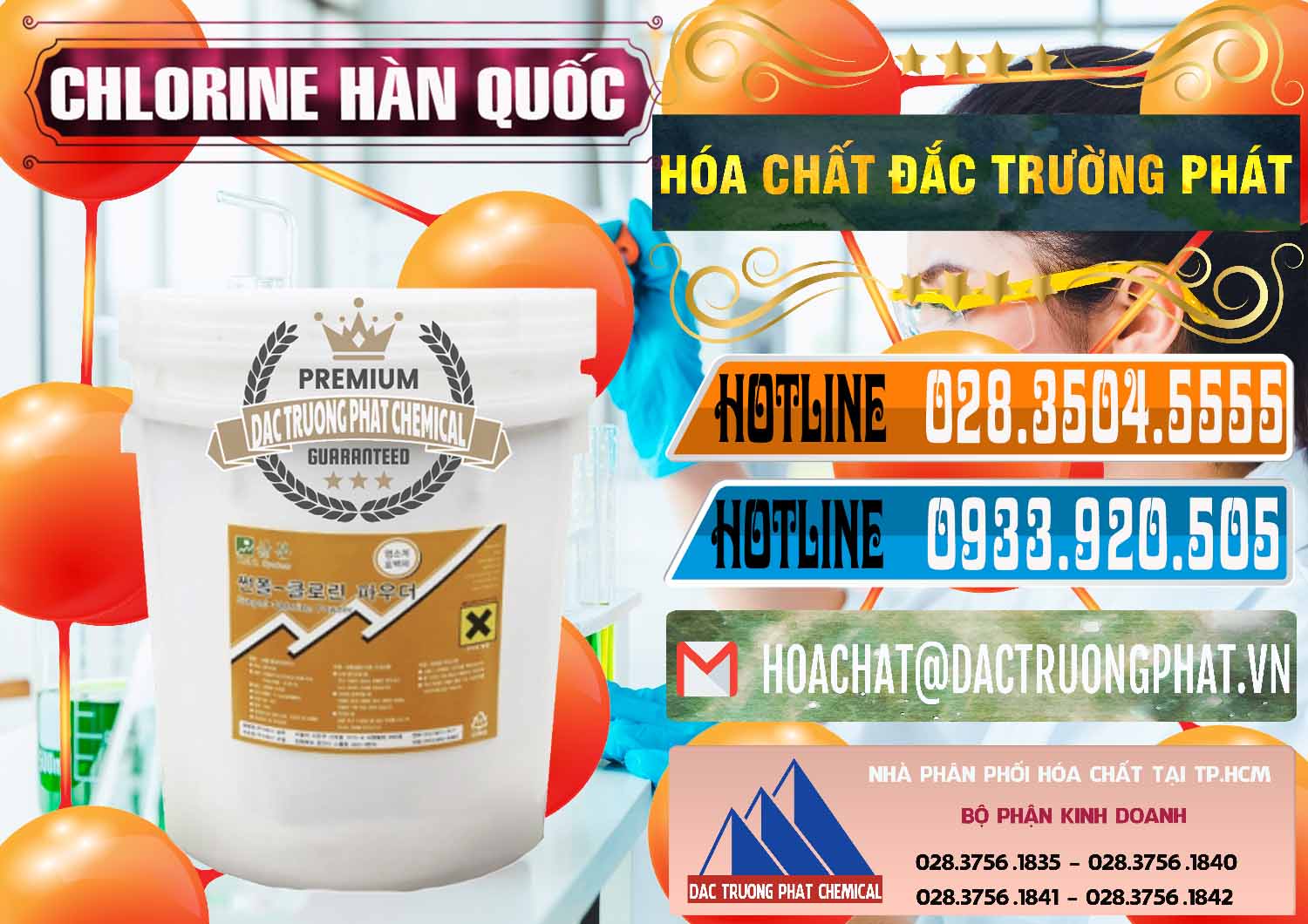 Nơi chuyên nhập khẩu và bán Chlorine – Clorin 70% Hàn Quốc Korea - 0345 - Cung cấp ( phân phối ) hóa chất tại TP.HCM - stmp.net