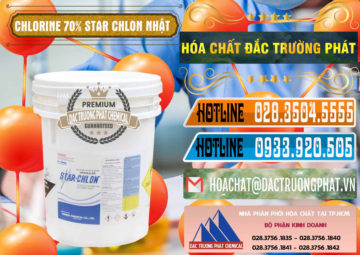Cty bán - cung ứng Clorin – Chlorine 70% Star Chlon Nhật Bản Japan - 0243 - Công ty chuyên phân phối ( bán ) hóa chất tại TP.HCM - stmp.net