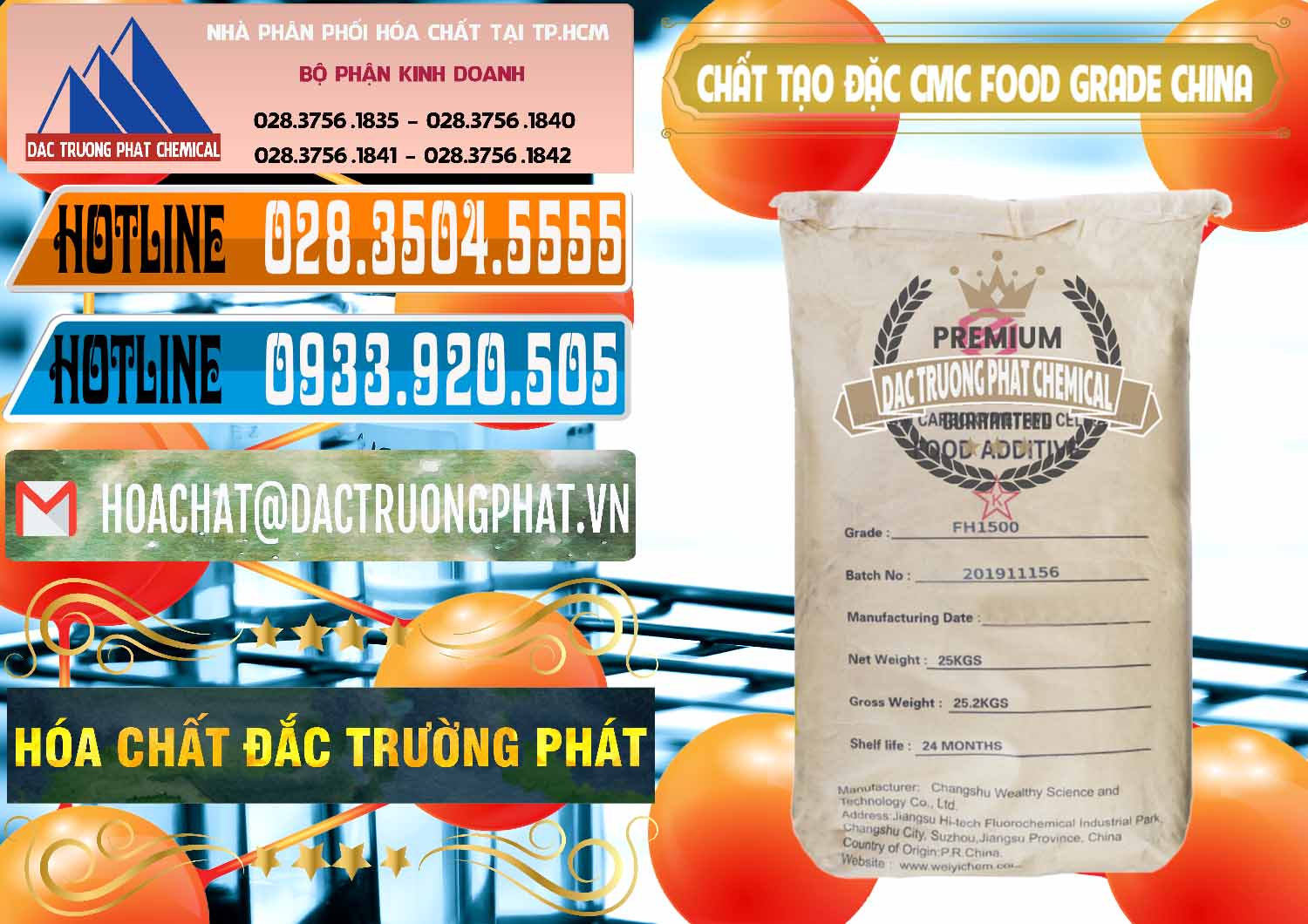 Đơn vị bán _ cung ứng Chất Tạo Đặc CMC Wealthy Food Grade Trung Quốc China - 0426 - Nơi cung cấp & kinh doanh hóa chất tại TP.HCM - stmp.net