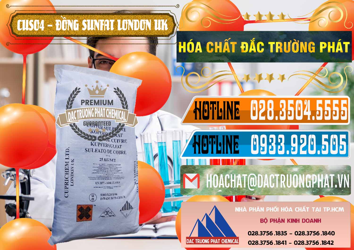 Công ty bán & phân phối CuSO4 – Đồng Sunfat Anh Uk Kingdoms - 0478 - Đơn vị nhập khẩu và cung cấp hóa chất tại TP.HCM - stmp.net