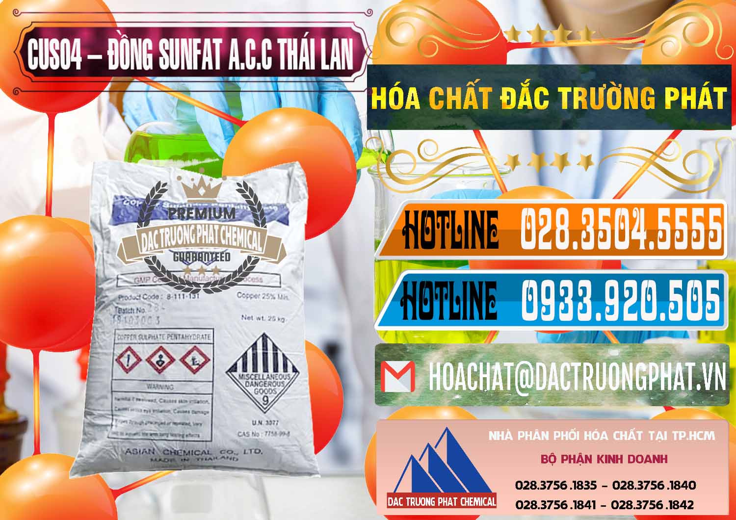 Nhà cung ứng và bán CuSO4 – Đồng Sunfat A.C.C Thái Lan - 0249 - Nhập khẩu & cung cấp hóa chất tại TP.HCM - stmp.net