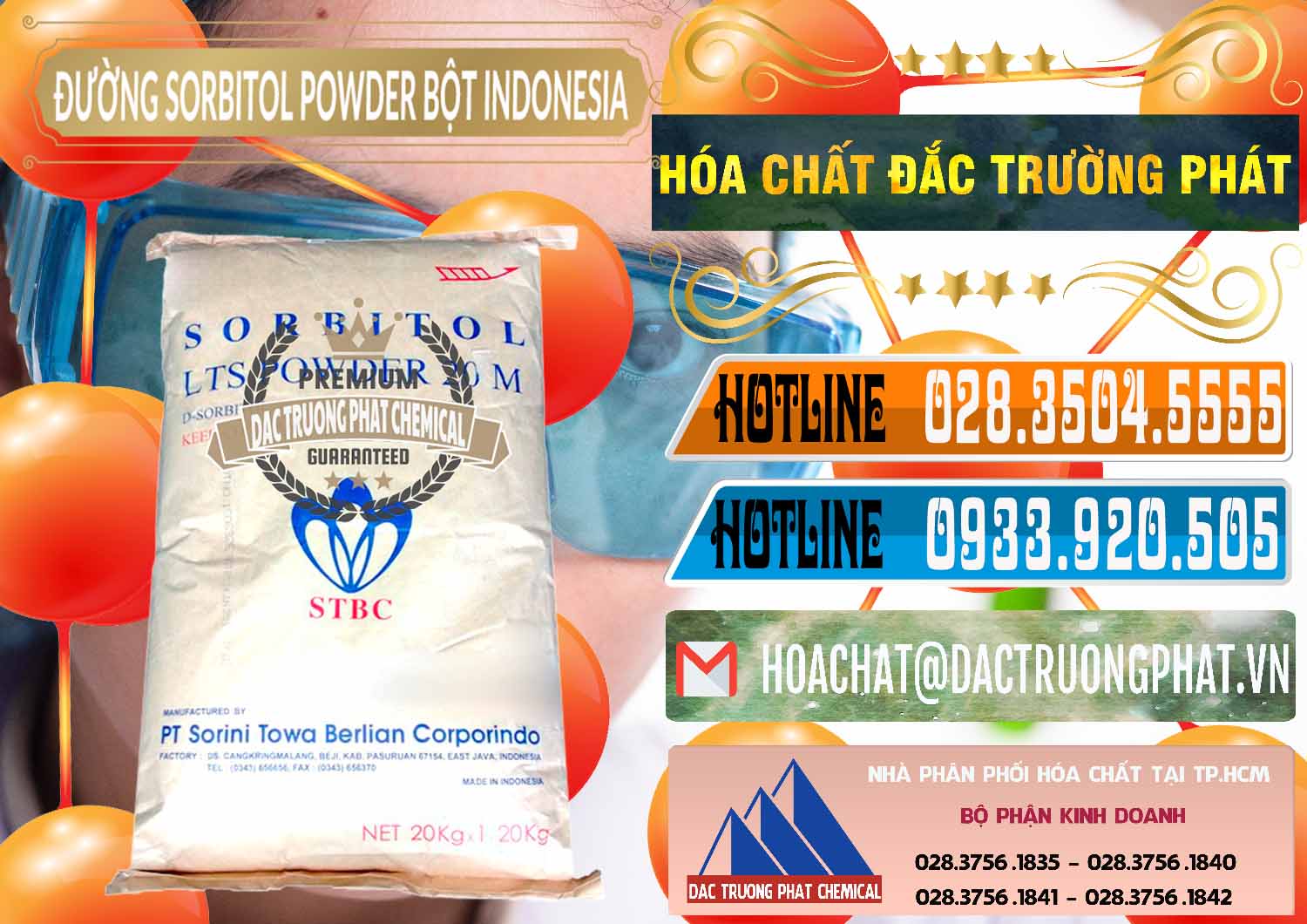 Cty chuyên bán _ cung ứng D-Sorbitol Bột - C6H14O6 Food Grade Indonesia - 0320 - Công ty chuyên kinh doanh - phân phối hóa chất tại TP.HCM - stmp.net