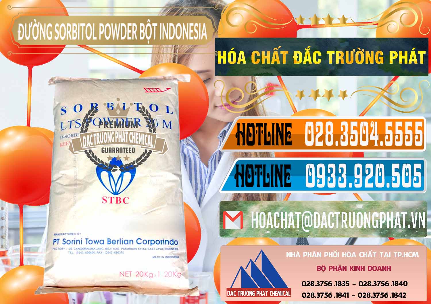 Cty cung cấp & bán D-Sorbitol Bột - C6H14O6 Food Grade Indonesia - 0320 - Đơn vị chuyên nhập khẩu _ cung cấp hóa chất tại TP.HCM - stmp.net