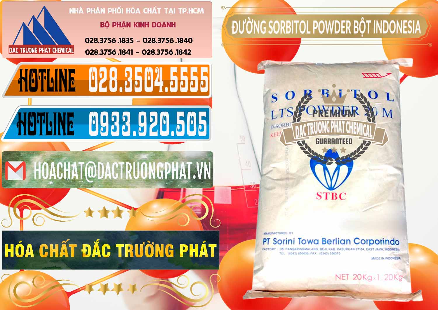Chuyên kinh doanh & bán D-Sorbitol Bột - C6H14O6 Food Grade Indonesia - 0320 - Đơn vị kinh doanh & phân phối hóa chất tại TP.HCM - stmp.net
