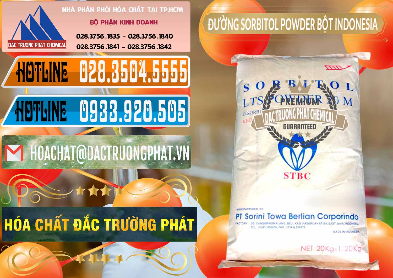 Đơn vị chuyên bán và cung cấp D-Sorbitol Bột - C6H14O6 Food Grade Indonesia - 0320 - Nơi chuyên kinh doanh _ cung cấp hóa chất tại TP.HCM - stmp.net