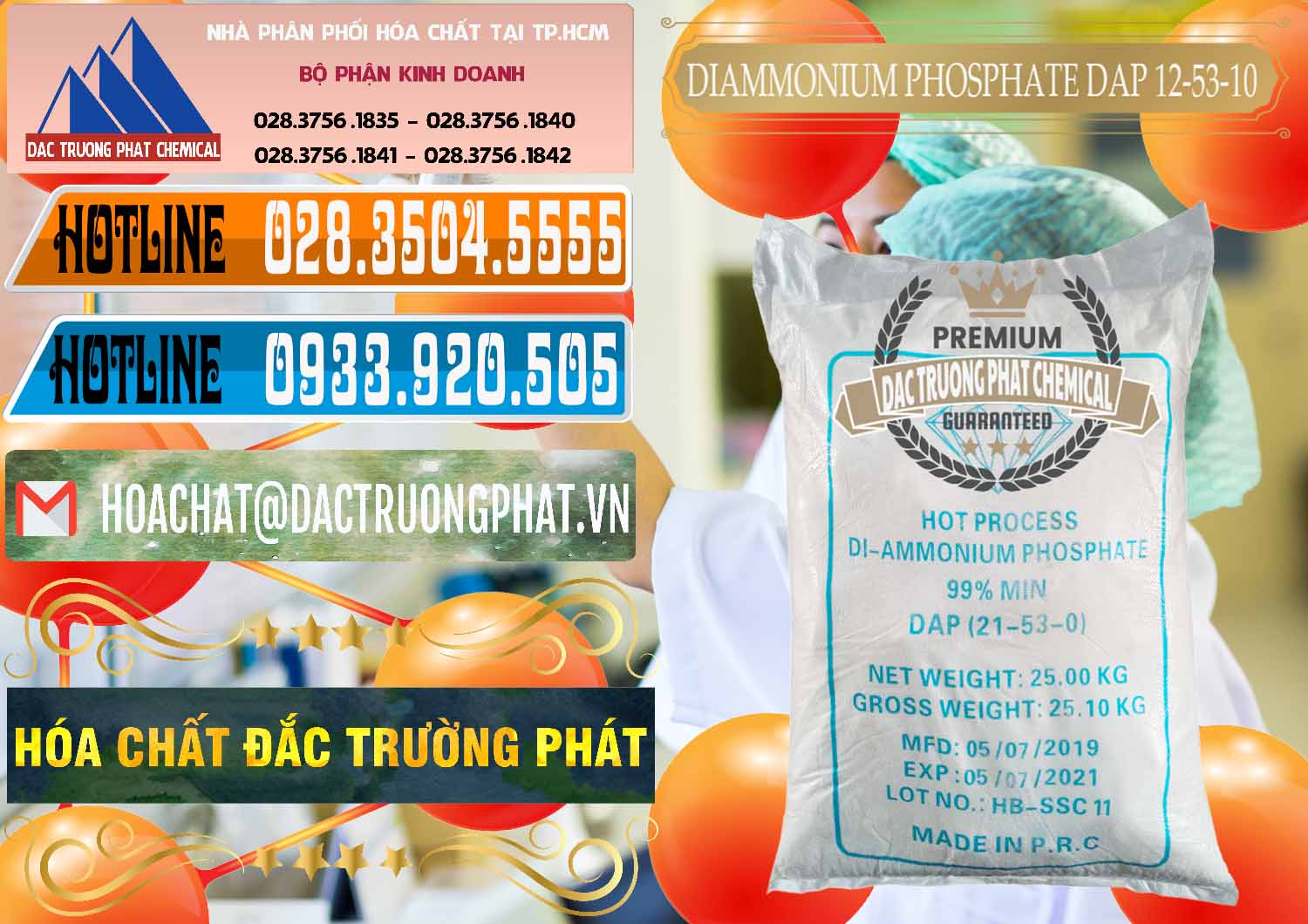 Cty chuyên phân phối _ bán DAP - Diammonium Phosphate Trung Quốc China - 0319 - Cty phân phối ( cung cấp ) hóa chất tại TP.HCM - stmp.net