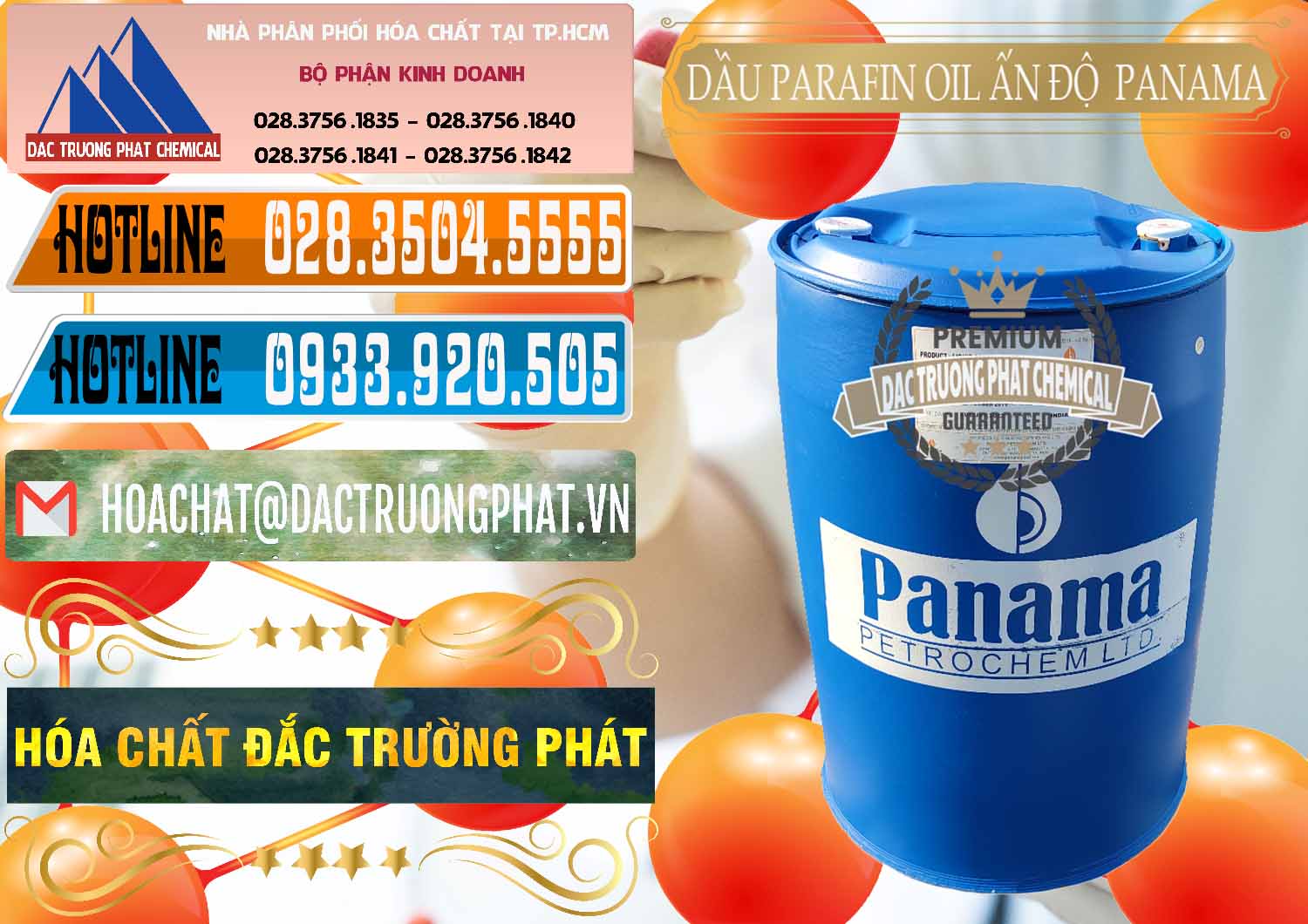 Chuyên nhập khẩu _ bán Dầu Parafin Oil Panama Ấn Độ India - 0061 - Chuyên phân phối ( bán ) hóa chất tại TP.HCM - stmp.net