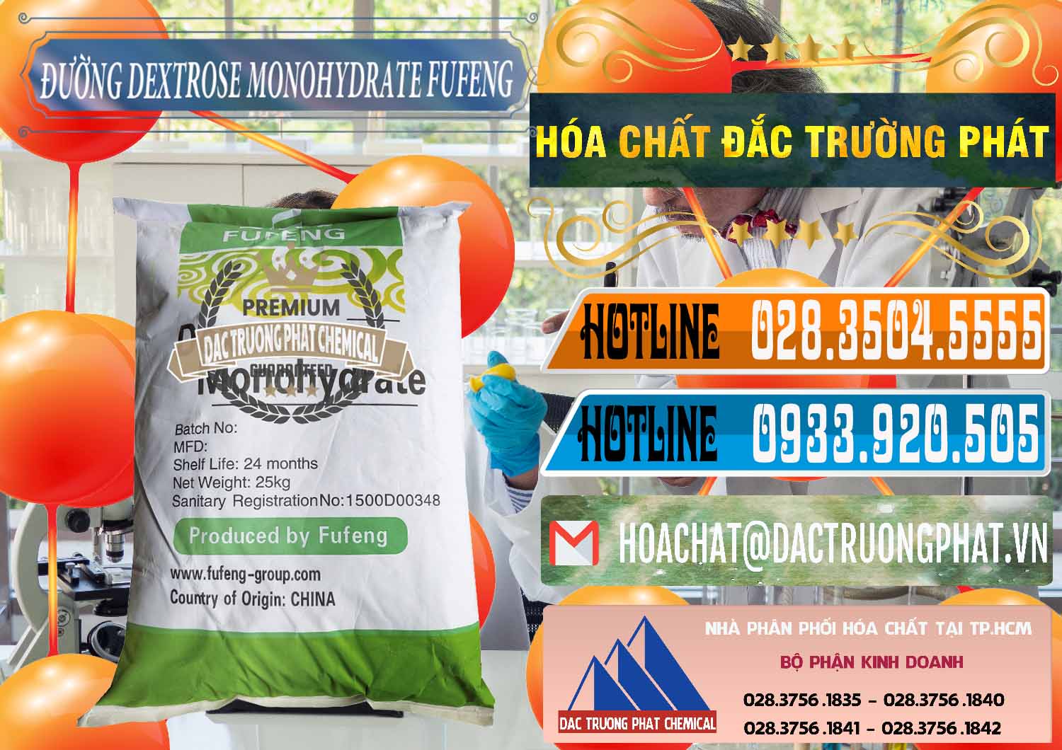 Đơn vị nhập khẩu & bán Đường Dextrose Monohydrate Food Grade Fufeng Trung Quốc China - 0223 - Nơi cung cấp - kinh doanh hóa chất tại TP.HCM - stmp.net