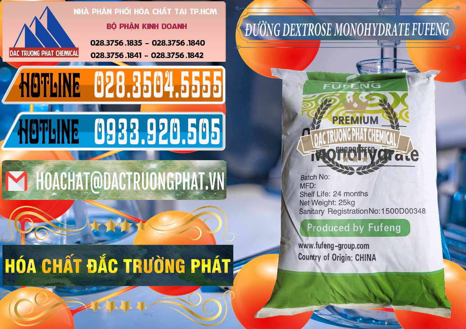 Nơi chuyên bán - cung ứng Đường Dextrose Monohydrate Food Grade Fufeng Trung Quốc China - 0223 - Bán _ cung cấp hóa chất tại TP.HCM - stmp.net