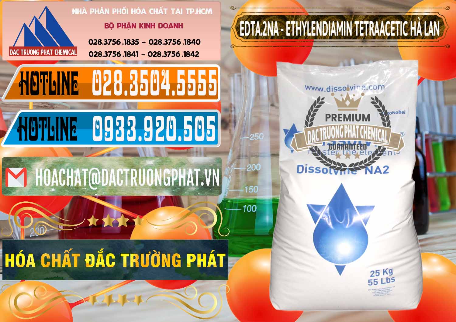 Thương mại ( bán ) E.D.T.A Dạng Bột Þ E.D.T.A Dạng Bột Dissolvine Hà Lan tại Bình Phước Nhập khẩu và bán EDTA.2NA - Ethylendiamin Tetraacetic Dissolvine Hà Lan Netherlands - 0064 - Cty kinh doanh và cung cấp hóa chất tại TP.HCM - stmp.net