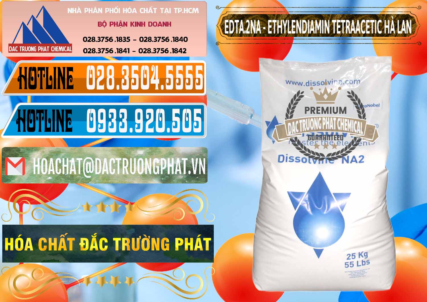 Chuyên nhập khẩu _ bán EDTA.2NA - Ethylendiamin Tetraacetic Dissolvine Hà Lan Netherlands - 0064 - Đơn vị chuyên cung cấp ( nhập khẩu ) hóa chất tại TP.HCM - stmp.net