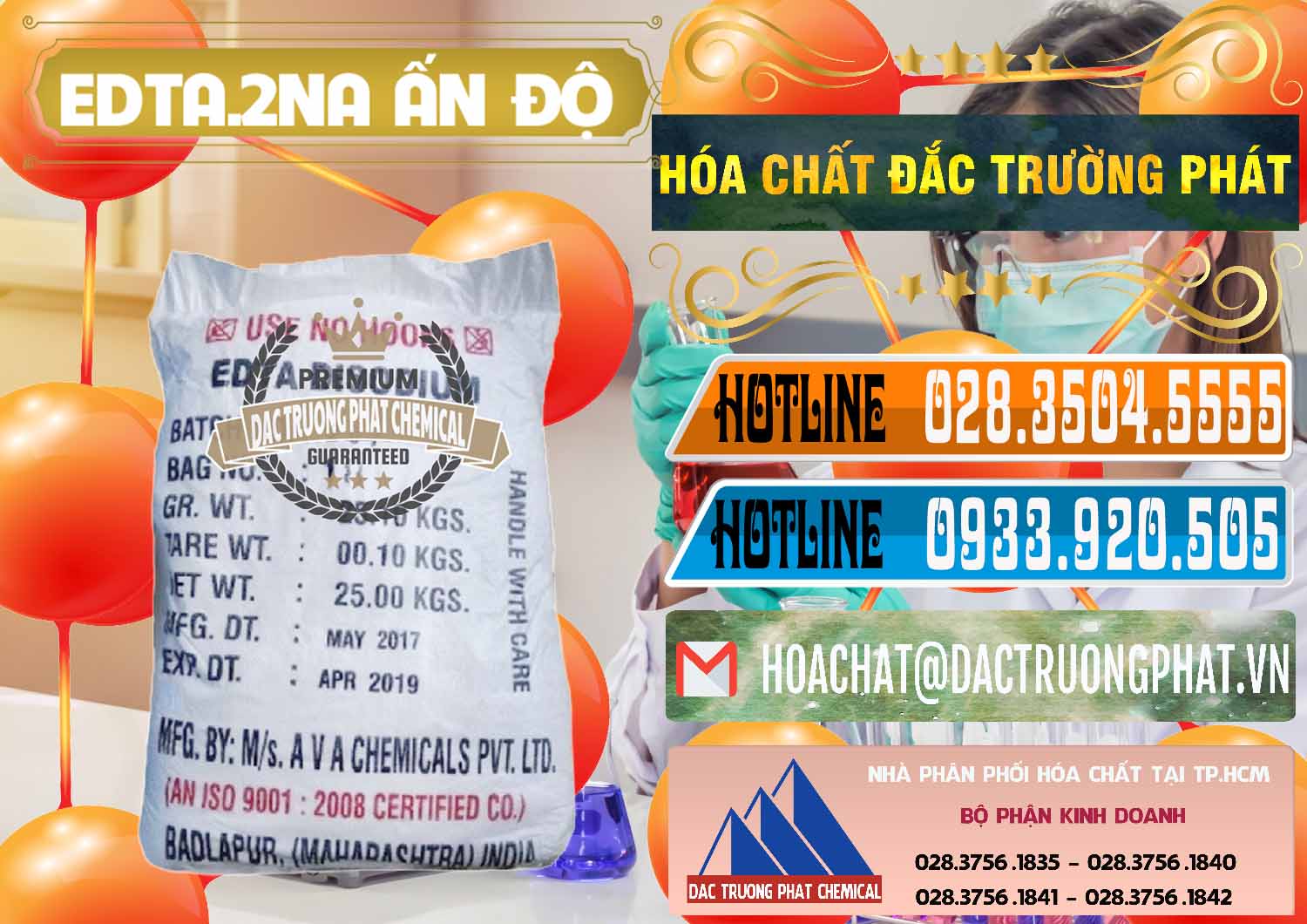 Công ty bán và phân phối EDTA.2NA - Ethylendiamin Tetraacetic Ấn Độ India - 0416 - Phân phối ( cung cấp ) hóa chất tại TP.HCM - stmp.net