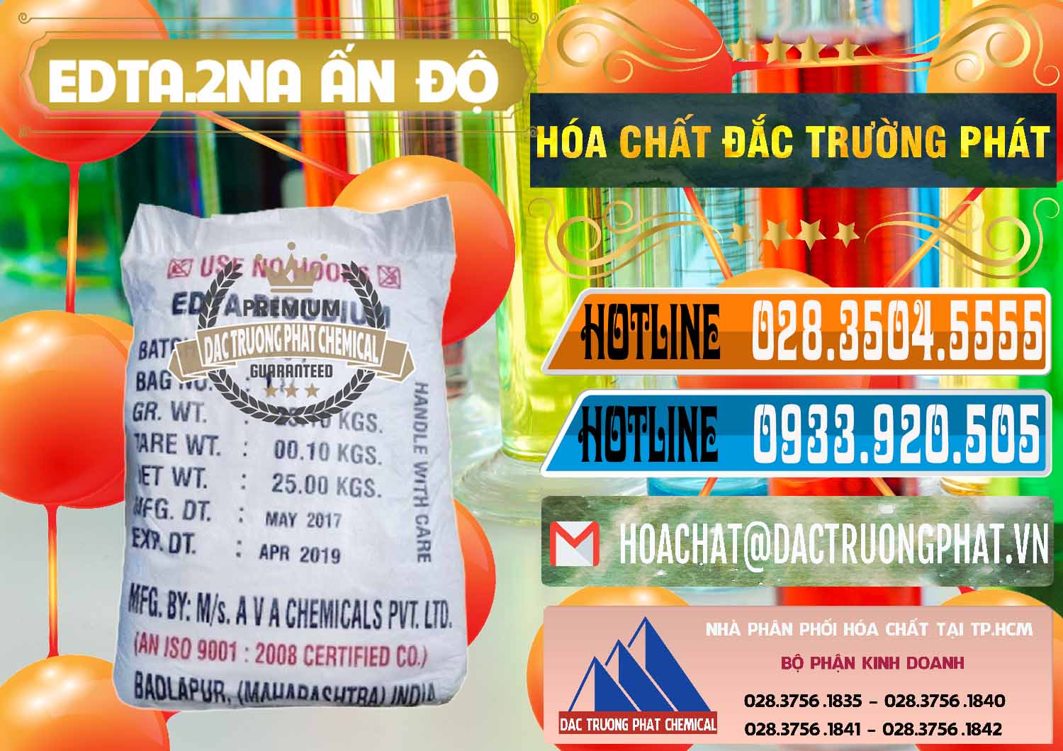 Cty phân phối ( bán ) EDTA.2NA - Ethylendiamin Tetraacetic Ấn Độ India - 0416 - Cung cấp - bán hóa chất tại TP.HCM - stmp.net