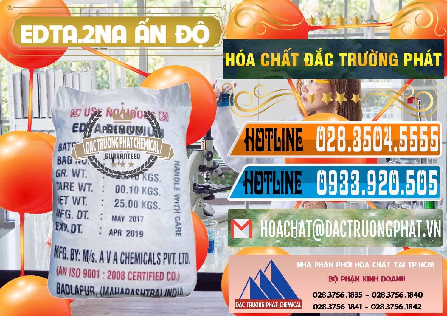 Đơn vị nhập khẩu - bán EDTA.2NA - Ethylendiamin Tetraacetic Ấn Độ India - 0416 - Cty cung ứng ( phân phối ) hóa chất tại TP.HCM - stmp.net