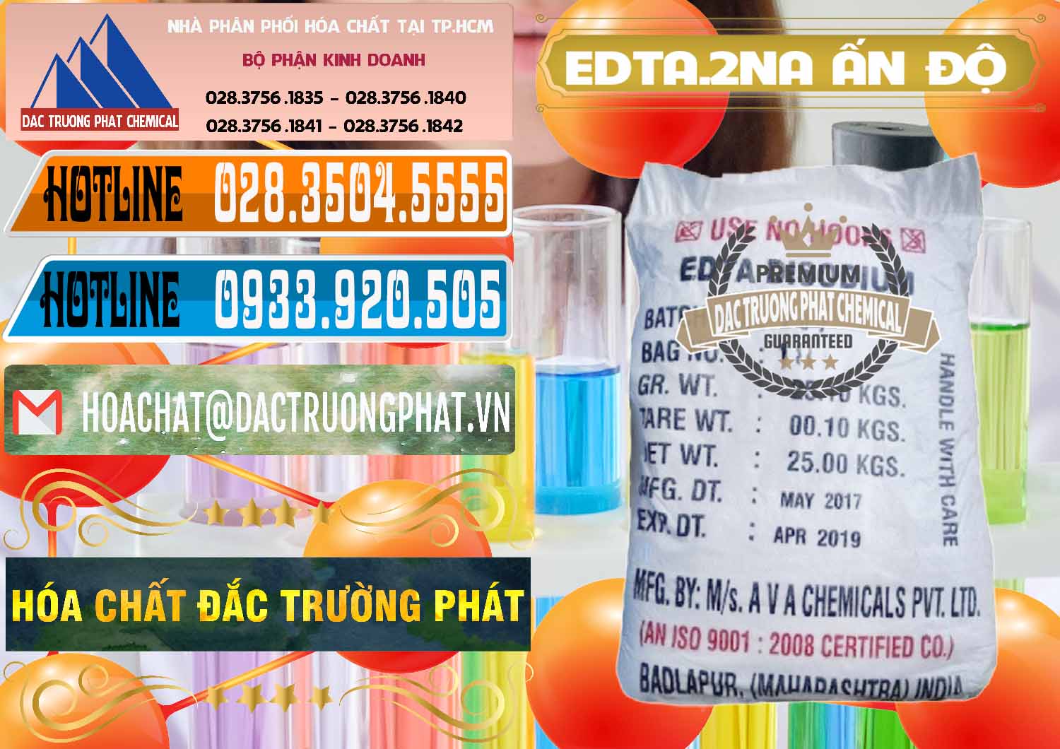 Địa chỉ chuyên bán × thương mại Hóa chất Edta 2na _ C10H14N2NA2O8.2H2O Powder Ấn Độ India Nơi chuyên kinh doanh _ bán EDTA.2NA - Ethylendiamin Tetraacetic Ấn Độ India - 0416 - Cty chuyên kinh doanh ( phân phối ) hóa chất tại TP.HCM - stmp.net