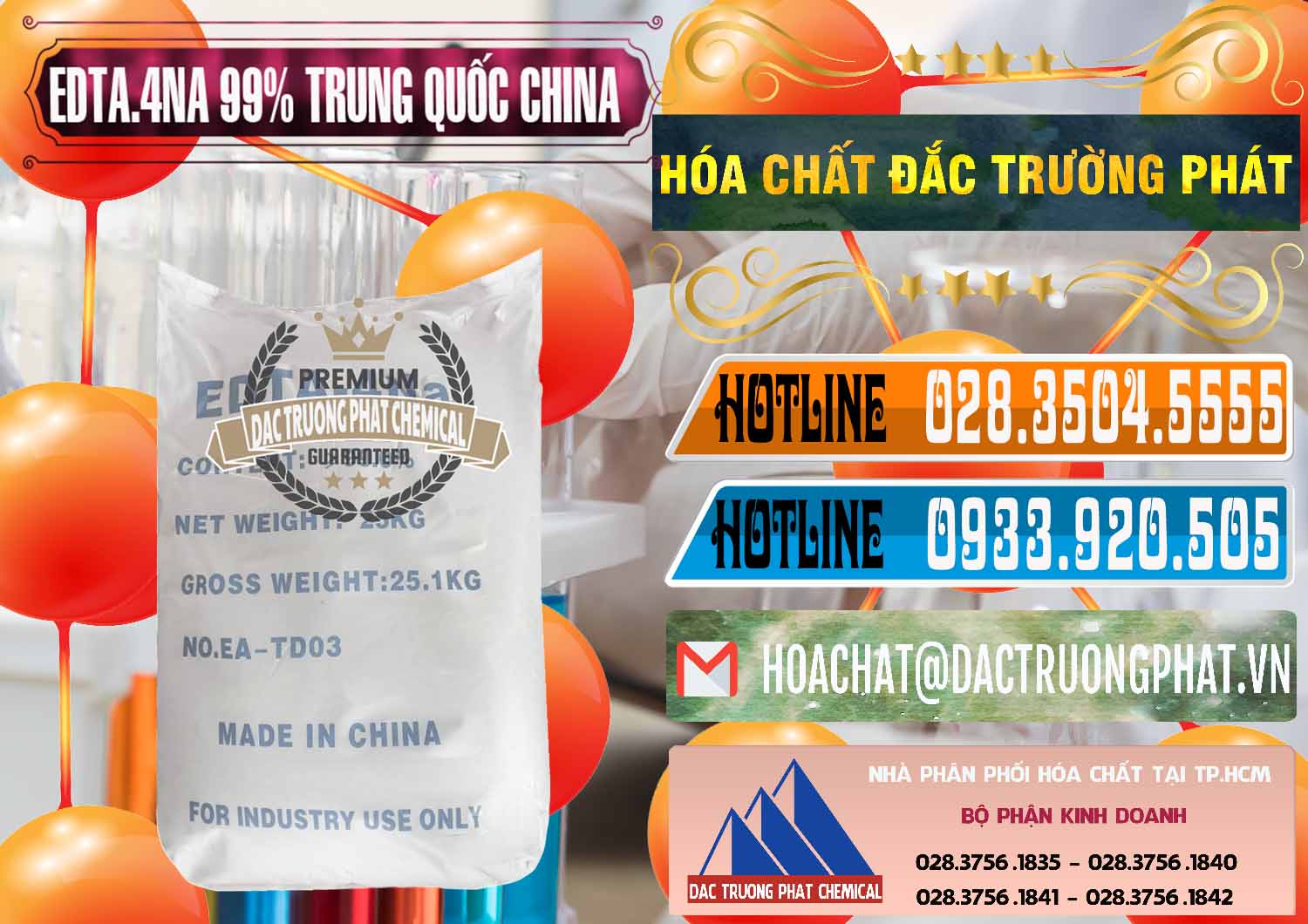 Nơi chuyên kinh doanh và bán EDTA.4NA - EDTA Muối 99% Trung Quốc China - 0292 - Cty chuyên bán _ cung cấp hóa chất tại TP.HCM - stmp.net