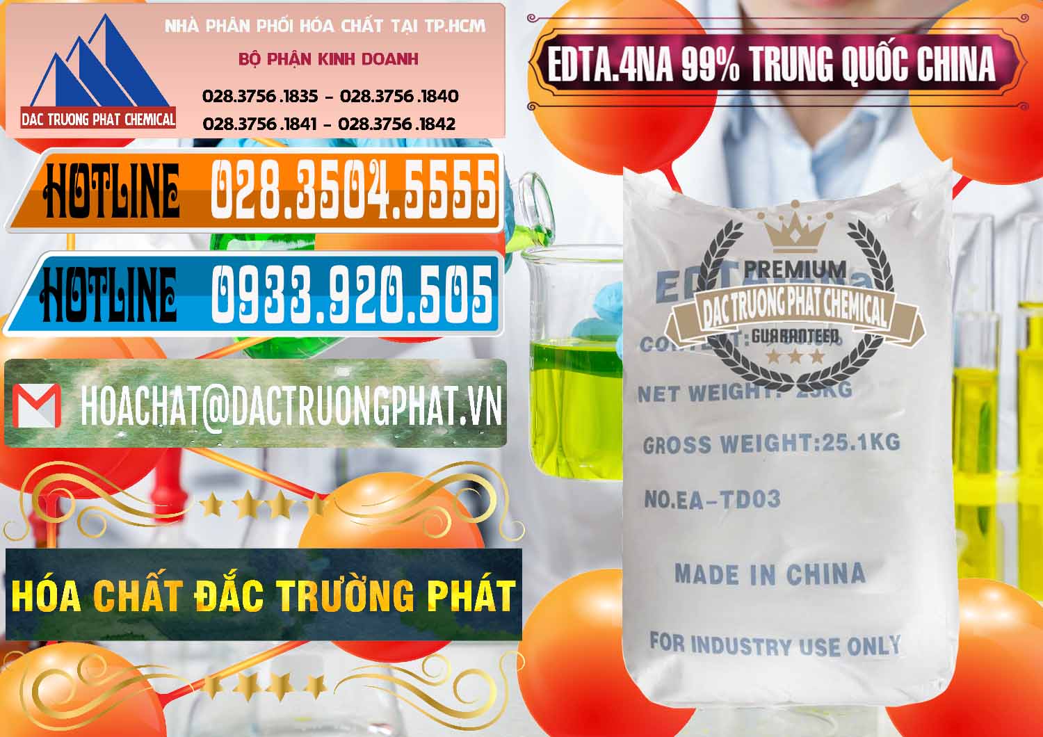 Nơi chuyên cung cấp - bán EDTA.4NA - EDTA Muối 99% Trung Quốc China - 0292 - Chuyên nhập khẩu _ cung cấp hóa chất tại TP.HCM - stmp.net