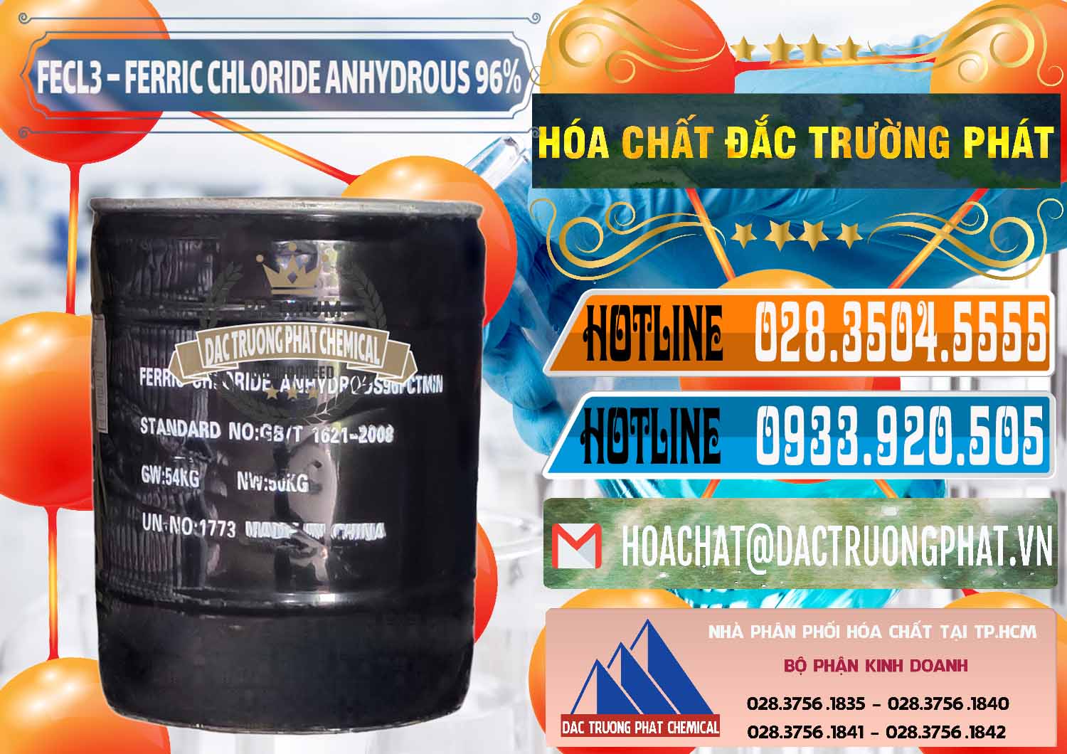 Chuyên bán _ cung cấp FECL3 – Ferric Chloride Anhydrous 96% Trung Quốc China - 0065 - Cty cung cấp _ bán hóa chất tại TP.HCM - stmp.net