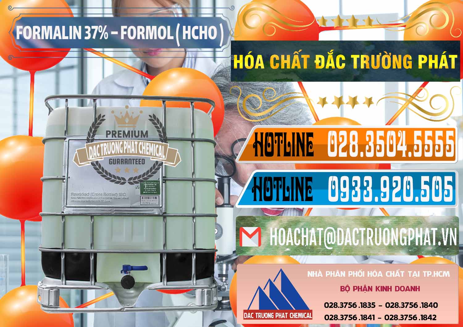Công ty chuyên phân phối - cung ứng Formalin - Formol ( HCHO ) 37% Việt Nam - 0187 - Đơn vị bán _ cung ứng hóa chất tại TP.HCM - stmp.net