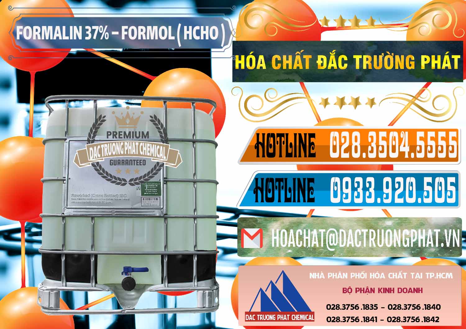 Đơn vị bán và phân phối Formalin - Formol ( HCHO ) 37% Việt Nam - 0187 - Nơi chuyên phân phối & cung ứng hóa chất tại TP.HCM - stmp.net