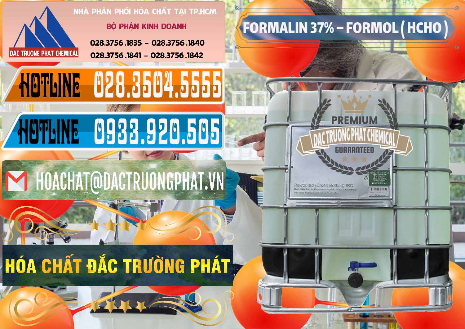 Bán và cung ứng Formalin - Formol ( HCHO ) 37% Việt Nam - 0187 - Công ty chuyên cung cấp và bán hóa chất tại TP.HCM - stmp.net