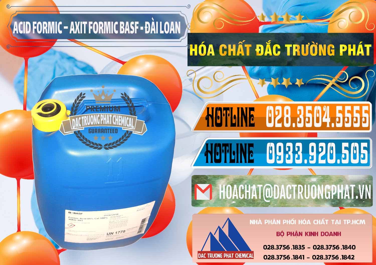 Nơi chuyên bán & phân phối Acid Formic - Axit Formic 85% BASF Đài Loan Taiwan - 0027 - Cty cung cấp và nhập khẩu hóa chất tại TP.HCM - stmp.net