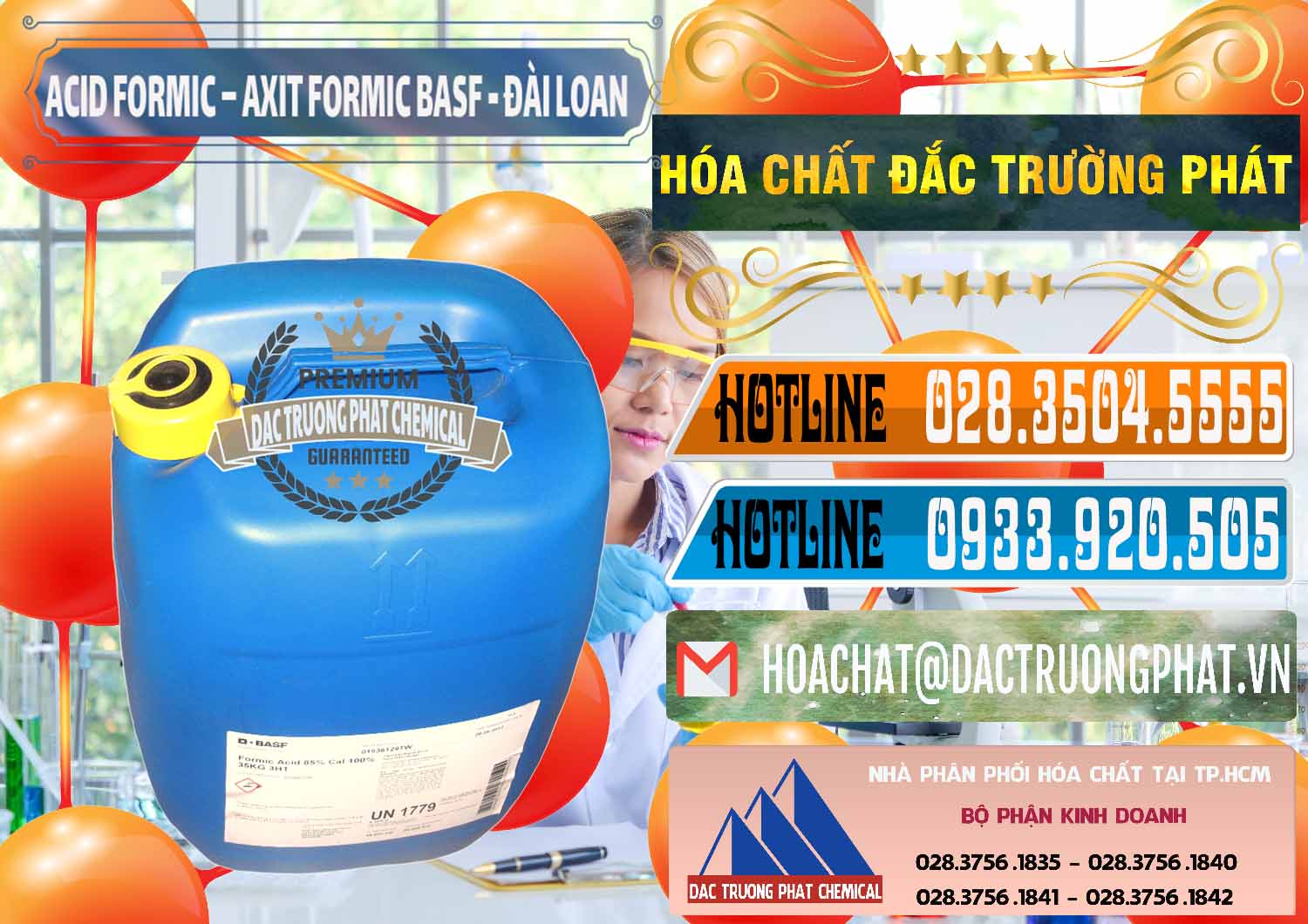 Nơi chuyên kinh doanh - bán Acid Formic - Axit Formic 85% BASF Đài Loan Taiwan - 0027 - Cty phân phối ( cung cấp ) hóa chất tại TP.HCM - stmp.net