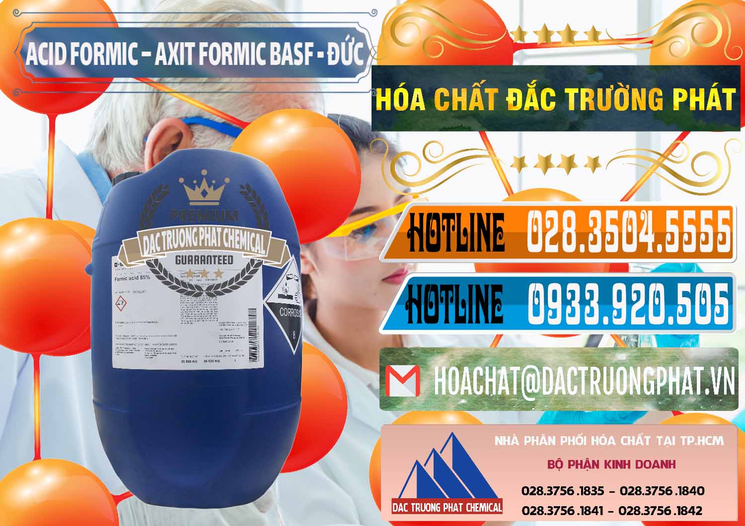 Công ty cung cấp ( bán ) Acid Formic - Axit Formic BASF Đức Germany - 0028 - Bán - cung cấp hóa chất tại TP.HCM - stmp.net