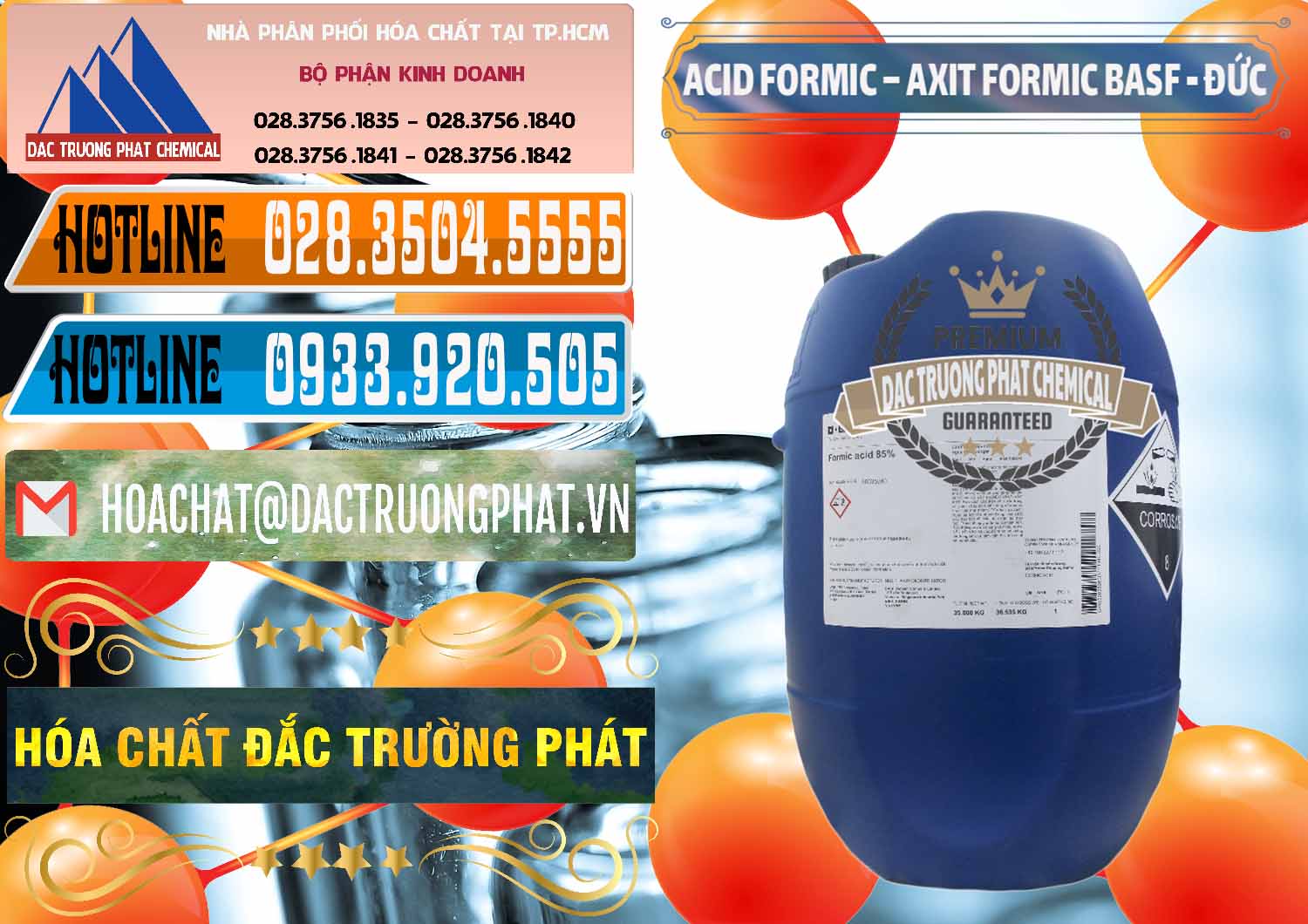 Nhà nhập khẩu _ bán Acid Formic - Axit Formic BASF Đức Germany - 0028 - Nhà phân phối _ cung ứng hóa chất tại TP.HCM - stmp.net