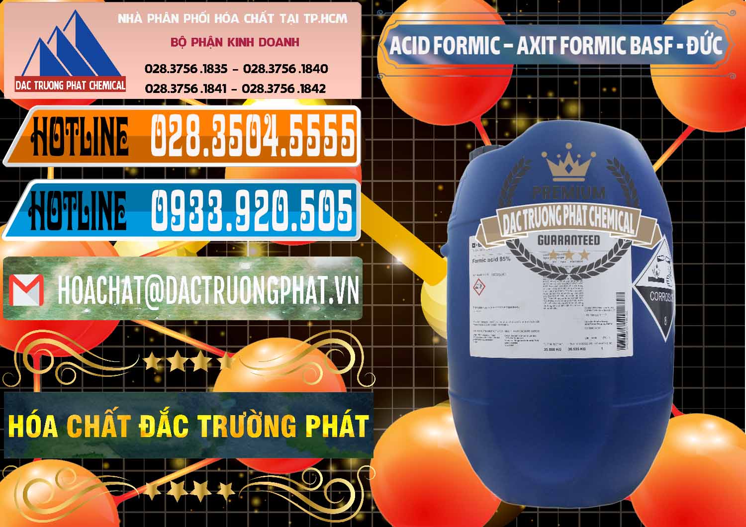 Chuyên bán - cung cấp Acid Formic - Axit Formic BASF Đức Germany - 0028 - Cty chuyên cung cấp ( bán ) hóa chất tại TP.HCM - stmp.net