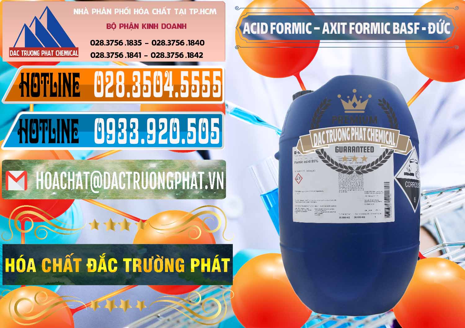 Đơn vị cung ứng & bán Acid Formic - Axit Formic BASF Đức Germany - 0028 - Nhà cung cấp và kinh doanh hóa chất tại TP.HCM - stmp.net