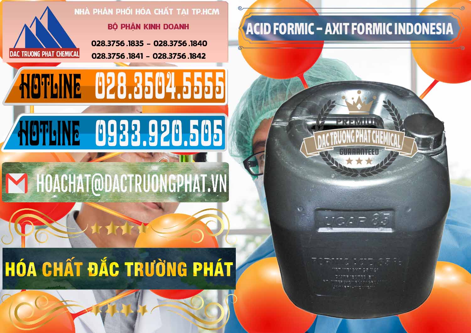 Bán & cung ứng Acid Formic - Axit Formic Indonesia - 0026 - Chuyên cung cấp ( phân phối ) hóa chất tại TP.HCM - stmp.net