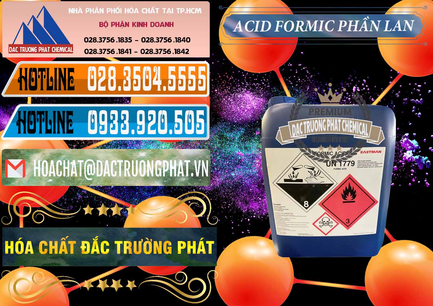 Nơi cung cấp & bán Acid Formic - Axit Formic Phần Lan Finland - 0376 - Công ty chuyên cung ứng và phân phối hóa chất tại TP.HCM - stmp.net