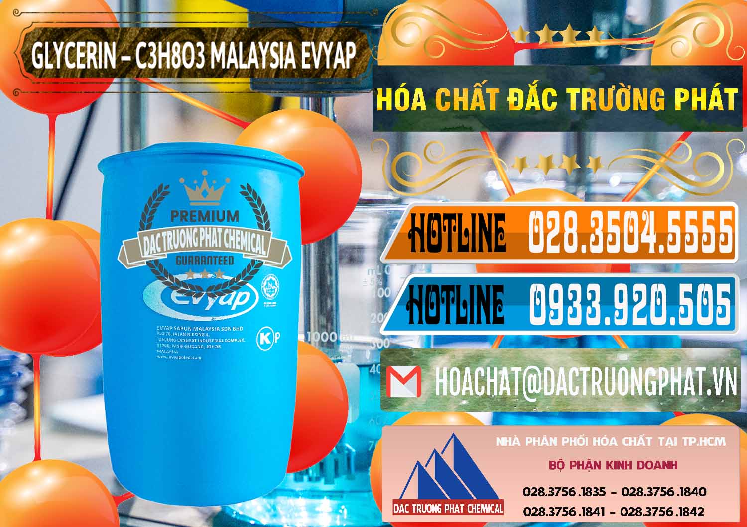 Công ty chuyên phân phối ( bán ) Glycerin – C3H8O3 Malaysia Evyap - 0066 - Nhà phân phối & cung ứng hóa chất tại TP.HCM - stmp.net