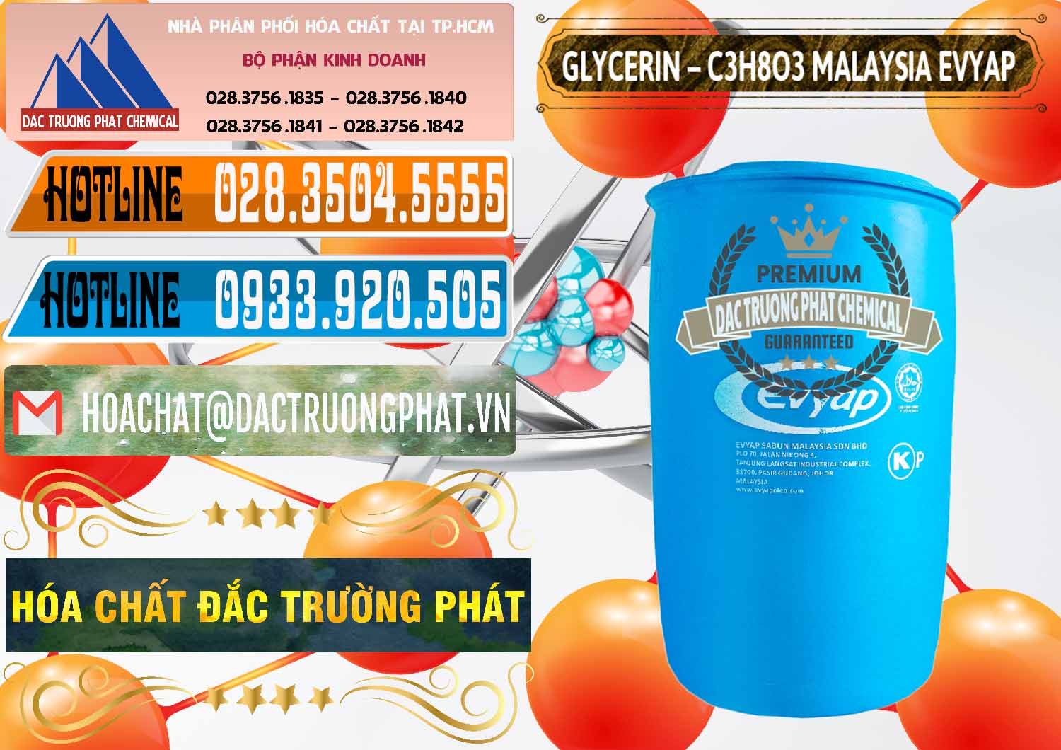 Cty bán ( cung ứng ) Glycerin – C3H8O3 Malaysia Evyap - 0066 - Công ty cung cấp - phân phối hóa chất tại TP.HCM - stmp.net