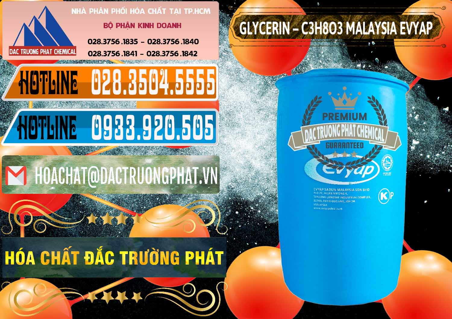 Glycerin – C3H8O3 Malaysia Evyap Đơn vị chuyên phân phối ( bán ) Glycerin – C3H8O3 Malaysia Evyap - 0066 - Nơi cung cấp & nhập khẩu hóa chất tại TP.HCM - stmp.net